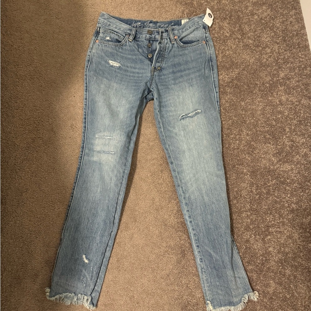 Free People Straight Leg Jeans